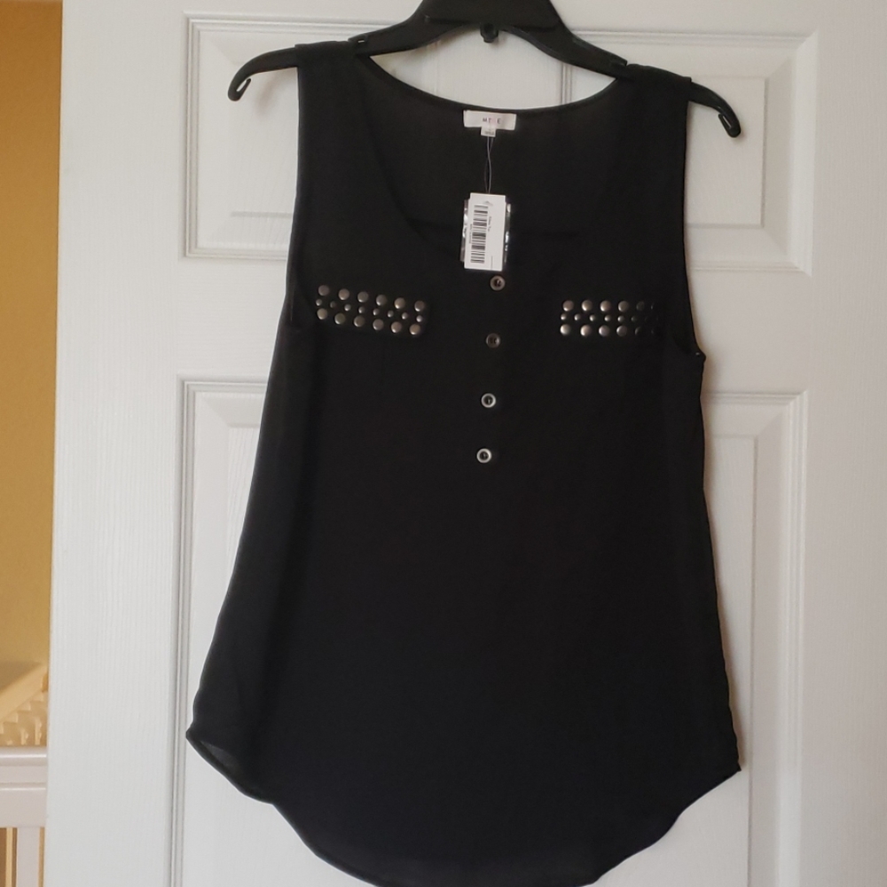 NWT, Tank Top with Details, L